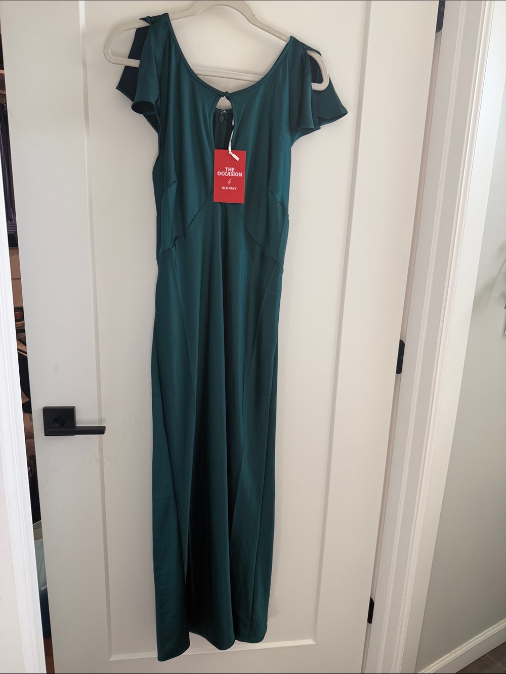NWT Elegant Emerald Green Maxi Dress